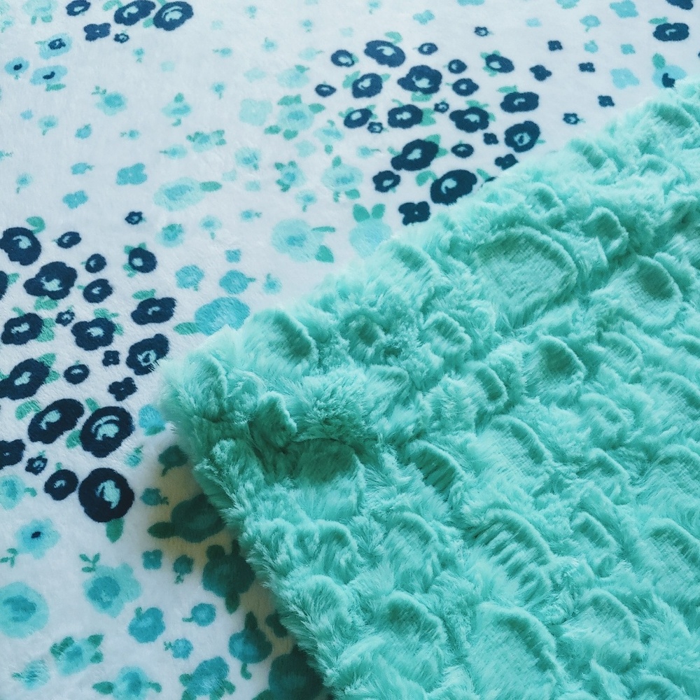 New SSMD Minky Adult Snuggler Minky Blanket